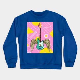 Favorite Instrument Guitar Grand Piano Crewneck Sweatshirt